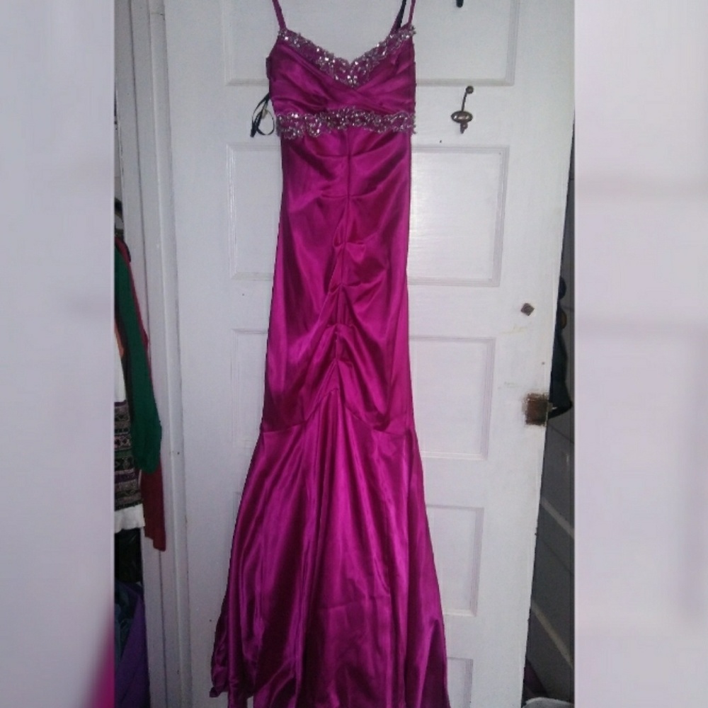 Mermaid prom dress